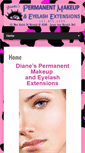 Mobile Screenshot of dianesmakeup.com